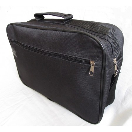Мужская сумка через плечо надежная барсетка папка портфель А4 8w2600 черная