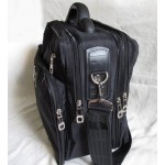 Мужская сумка полукаркасная с расширением через плечо портфель А4 8w25275 черная