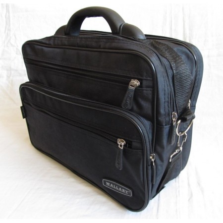 Мужская сумка через плечо папка портфель А4 8w2653 черная