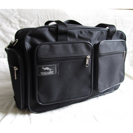 Мужская сумка через плечо дорожная портфель А4+ 8w2760 черная