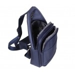 Сумка мини-рюкзак мужская 6070-3Blue Синяя