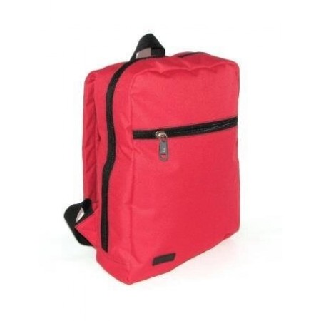 Сумка мужская универсальный рюкзак красный европейское качество Польша 33х26х10см